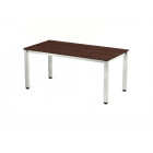 BUREAU 180X80X76 : MERISIER + PIEDS ALUMINIUM