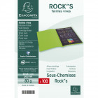 Paquet 100 sous-chemises ROCK''S 80 Fuschia