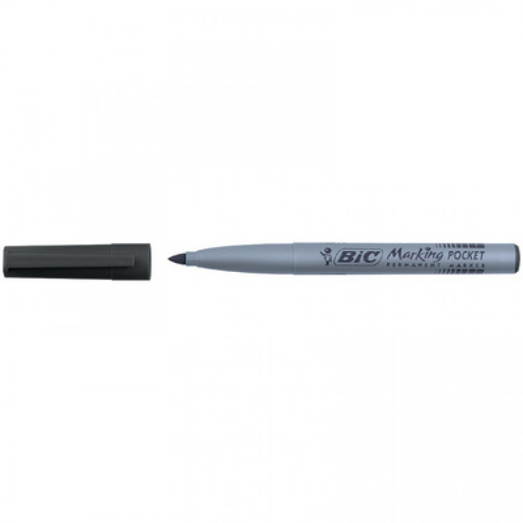 MARQUEUR POCKET BIC NOIR 1445