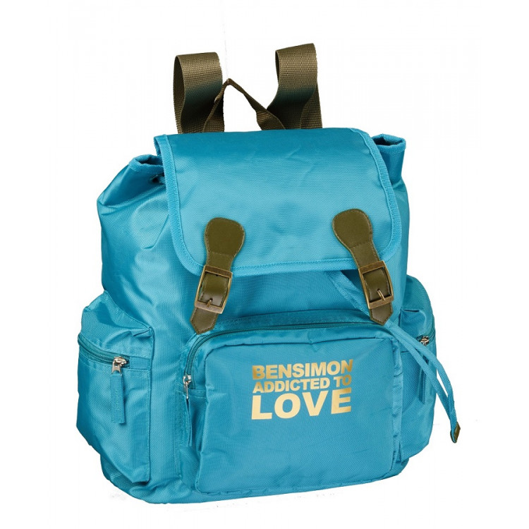 SAC BOULE BENSIMON BLEU TURQUOISE