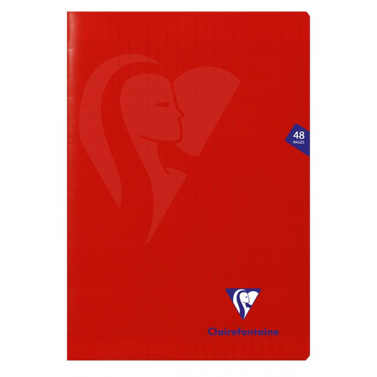 PIQURE A4 48PAGES ROUGE POLYPRO