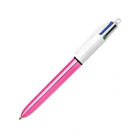 STYLO 4 COULEURS SHINE ROSE