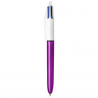 STYLO 4 COULEURS SHINE VIOLET