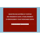 Registre "Entrées et sorties des résidents dans l'EHPA/D"