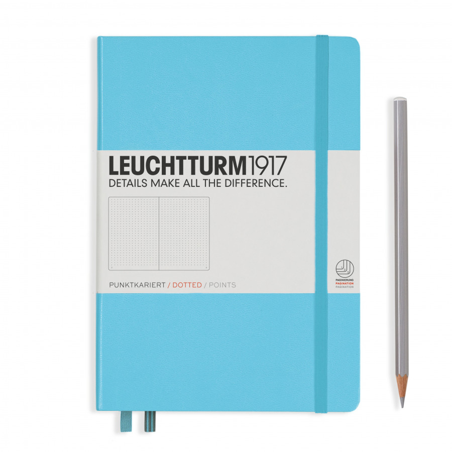 Leuchtturm1917 - Carnet de notes rigide A5 - pointillés - orange