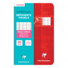 CAHIER DEFICIENT VISUEL 17X22 100P