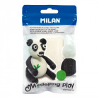 Pâte à modeler panda 1