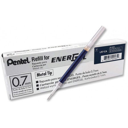 RECHARGE ROLLER ENERGEL BLEU NUIT 0.7