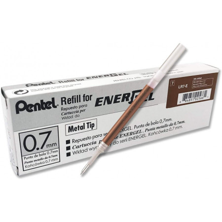 RECHARGE ROLLER ENERGEL MARRON 0.7