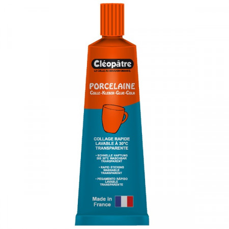 COLLE porcelaine «Cléo’TECH» TUBE ALU 30 GR