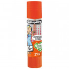 CLEOSTICK TRANSP ADHES 8GR 6 ANS