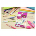 ETIQUETTES X30 STYLOS TROPICAL-50X10 MM