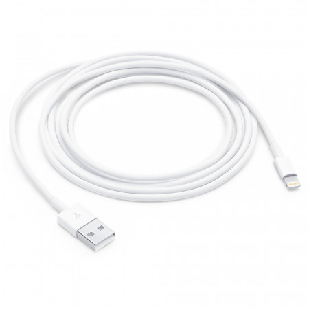 CABLE LIGHTNING APPLE 2M BLANC