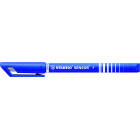 1 stylo-feutre pointe extra fine STABILO SENSOR F bleu