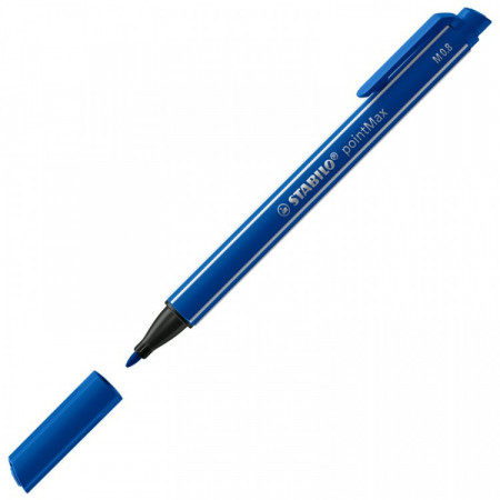 1 stylo-feutre pointe moyenne STABILO pointMax bleu