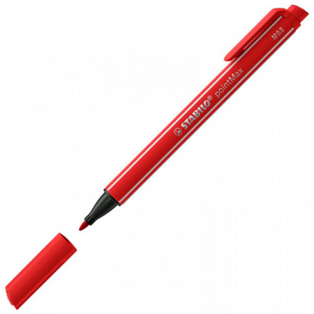 1 stylo-feutre pointe moyenne STABILO pointMax rouge