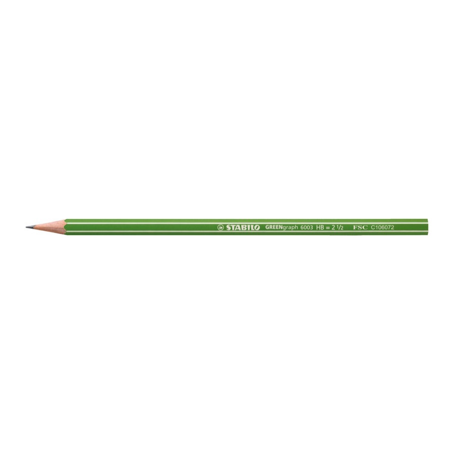 1 crayon multitalents STABILO woody 3 in 1 vert clair - BuroStock