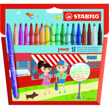 Feutres de coloriage couleur pastel pour enfant