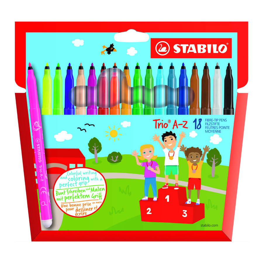 Feutre Pen 68 Boite Colorparade de 20 dont 10 pastels