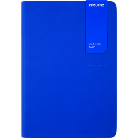 CARNET B6 ZEQUENZ BLEU ROYA