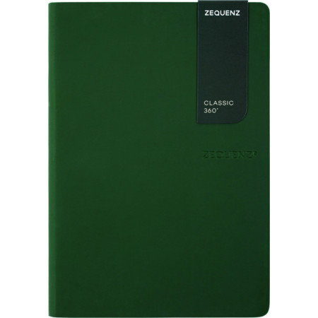 CARNET B6 ZEQUENZ VERT LIGN