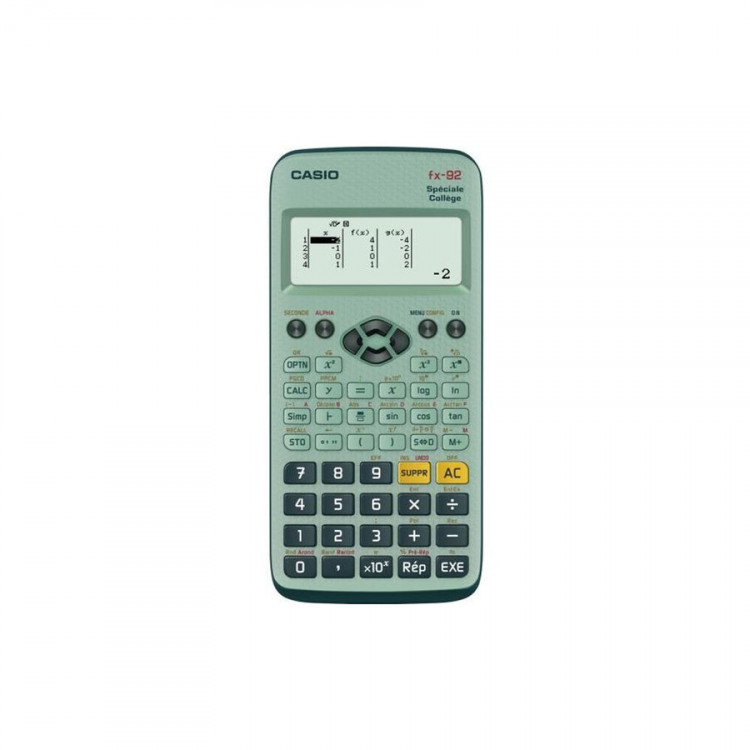 CASIO FX92 SPÉCIALE COLLÈGE CALCULATRICE SCIENTIFIQUE