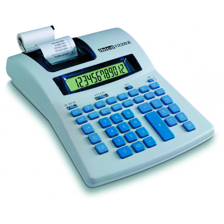 CALCULATRICE IBICO 1228X THERMIQUE 12 CHIFFRES