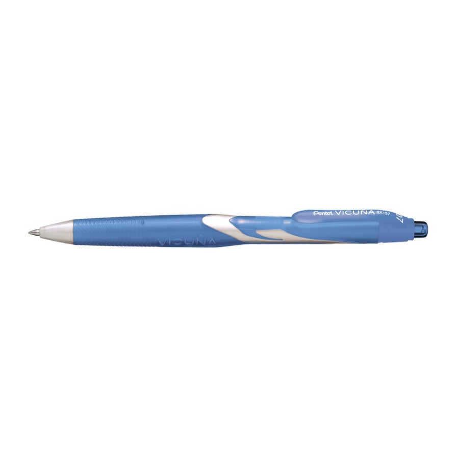 STYLO BILLE - VICUÑA - 0,7mm - EPAISSEUR DE TRAIT BLEU CLAIR - BuroStock  Guyane