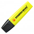 1 surligneur STABILO BOSS ORIGINAL jaune