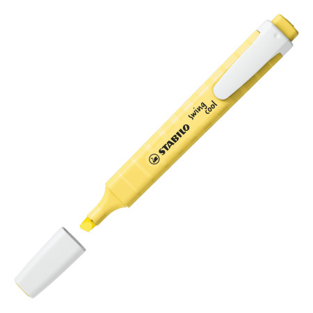 1 surligneur STABILO swing cool Pastel crème de jaune