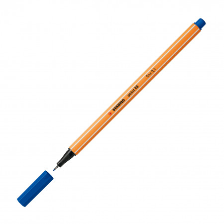 1 stylo-feutre pointe fine STABILO point 88 bleu