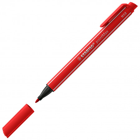 1 stylo-feutre pointe moyenne STABILO pointMax rouge