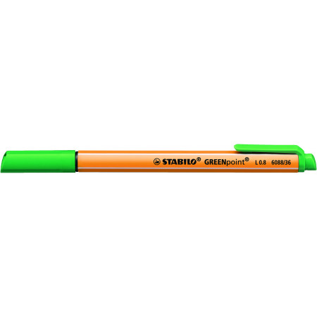 1 stylo-feutre STABILO GREENpoint vert