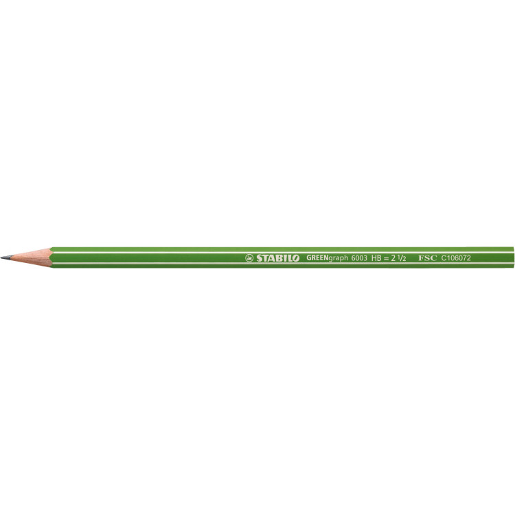 1 crayon graphite STABILO GREENgraph HB