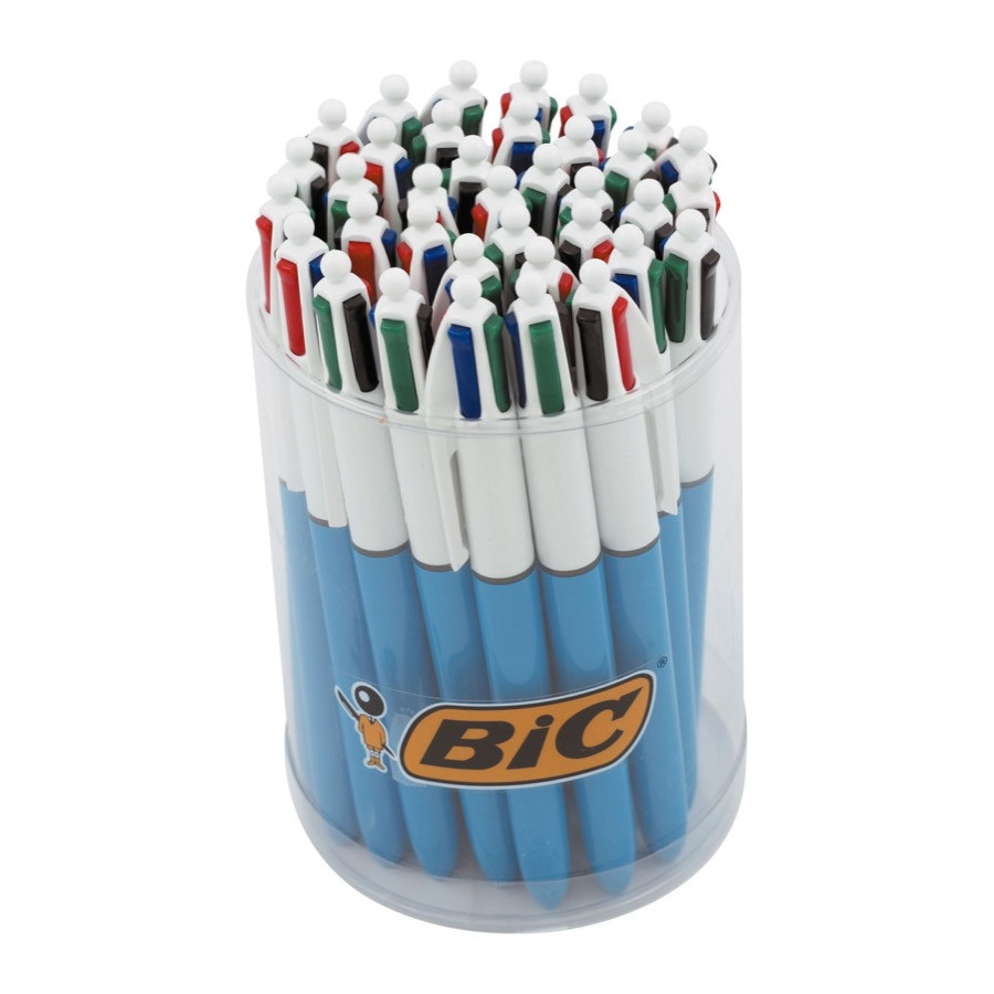 Stylo bic 4 couleurs - BuroStock Guyane