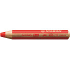 1 crayon multitalents STABILO woody 3 in 1 rouge