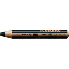 1 crayon multitalents STABILO woody 3 in 1 noir