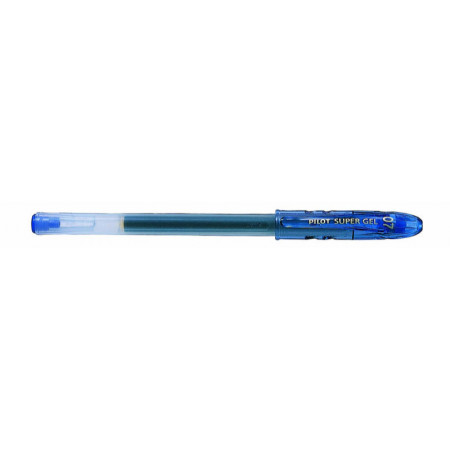 STYLO ROLLER ENCRE GEL - SUPER GEL - 0,7mm - EPAISSEUR DE TRAIT - BLEU