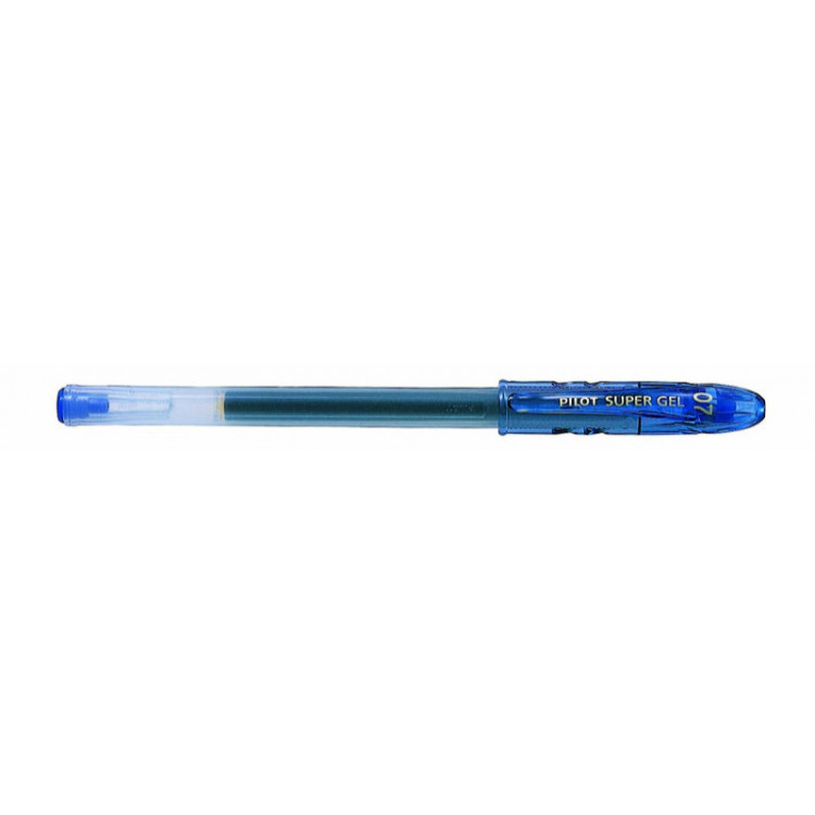 STYLO ROLLER ENCRE GEL - SUPER GEL - 0,7mm - EPAISSEUR DE TRAIT - BLEU