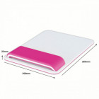 Tapis de souris + Repose poignet Ergo WOW ROSE