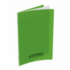 CAHIER POLYPRO 17*22 48P SEYES VERT