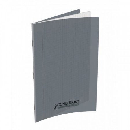 CAHIER POLYPRO 210X297 96P SEYES GRIS