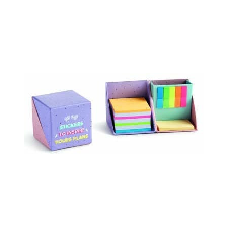 CUBE SET NOTES ADHESIVES B2FUN