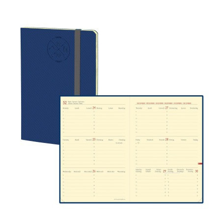 AGENDA SEMANIER HORIZONTAL 24SD 16X24CM