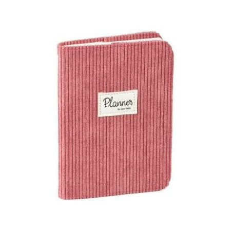 AGENDA J/D 10X15CM AFFAI COLET ROSE CAM