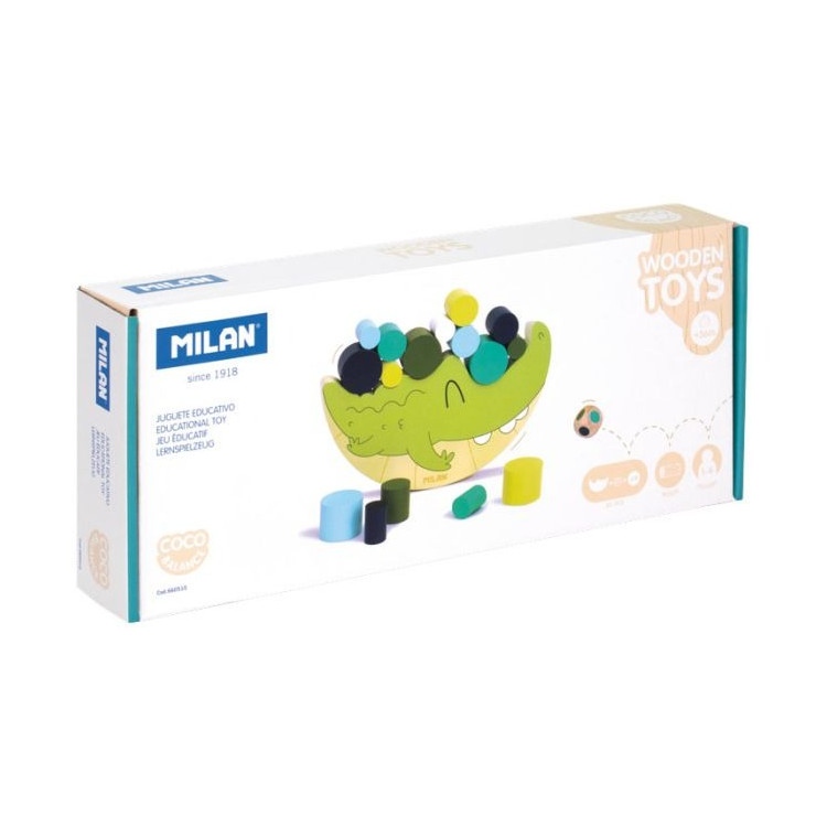 BLOCS A EMPILER COCO BALANCE - 18 PCES