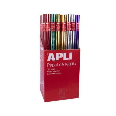 ROULEAU PAPIER CADEAU 2X0,70 METAL