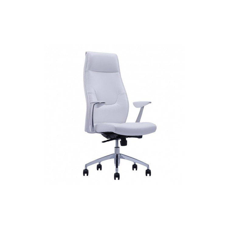 FAUTEUIL BUREAU BLANC "TAURI"