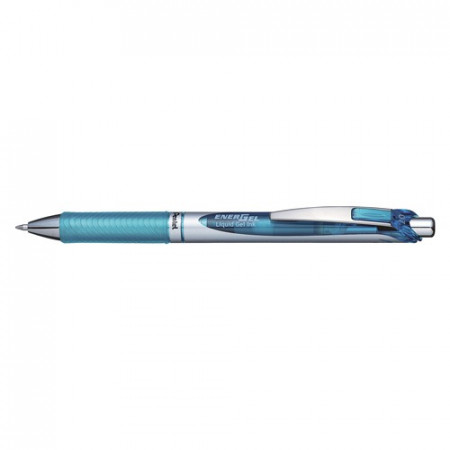 STYLO ENERGEL RETRACTABLE BLEU CIEL