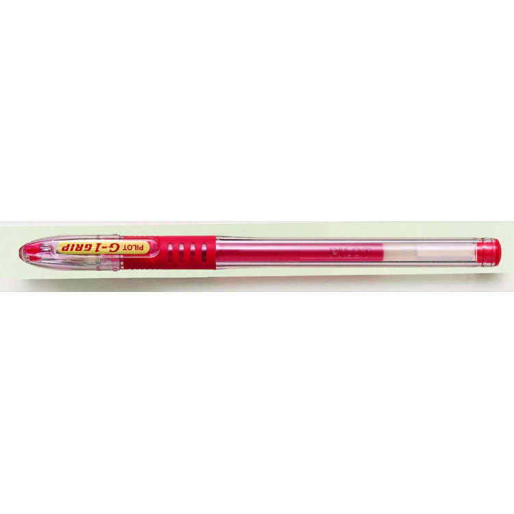 STYLO ROLLER ENCRE GEL - G-1 GRIP - 1mm - EPAISSEUR DE TRAIT - ROUGE